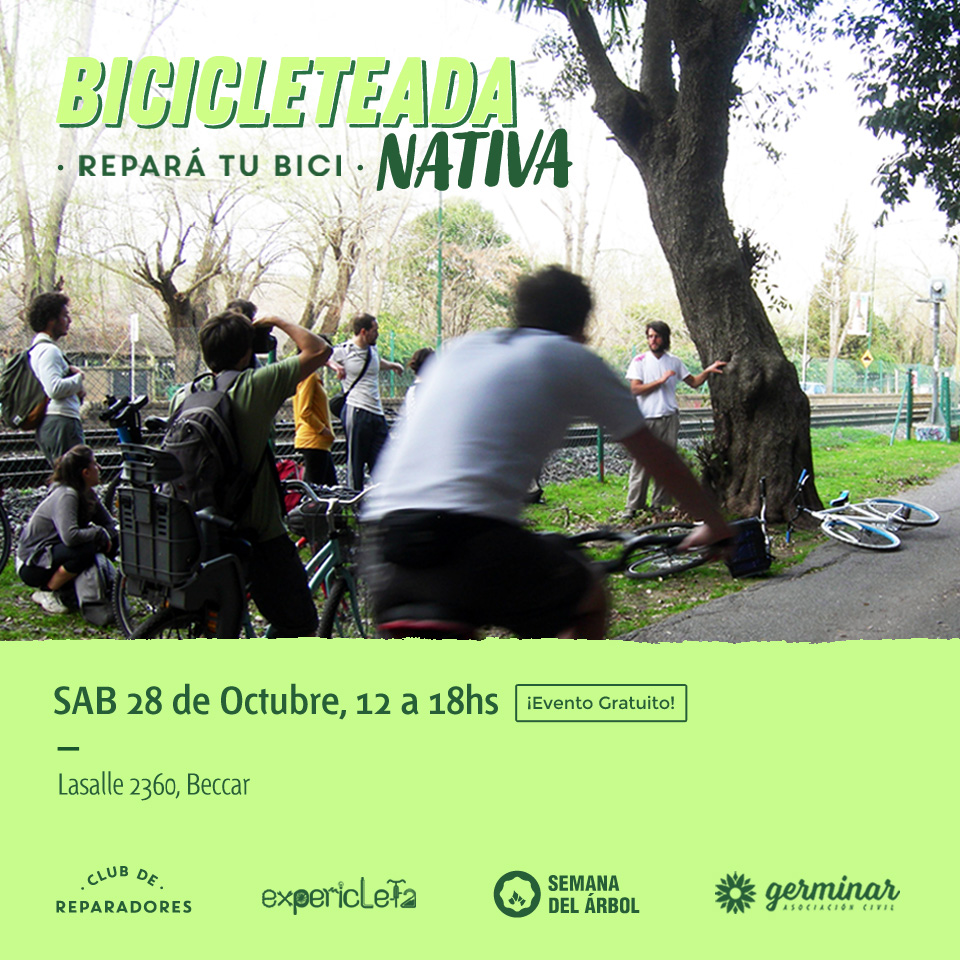 Flyer Bicicleteada Nativa Germinar 2017 10 25