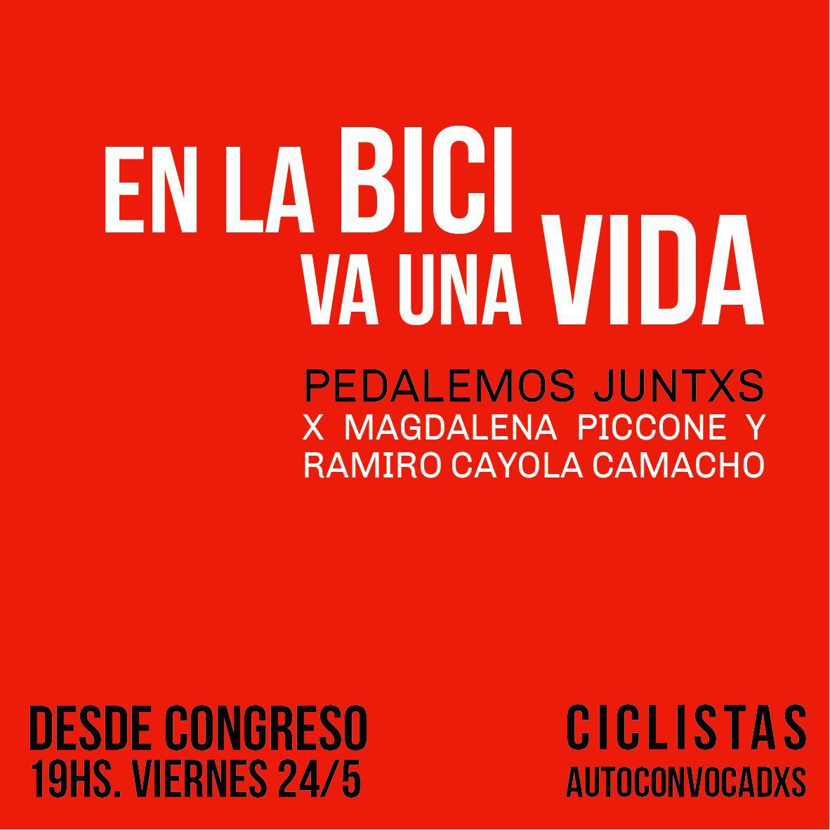 Pedaleada BiciVaVida 2019 05 22